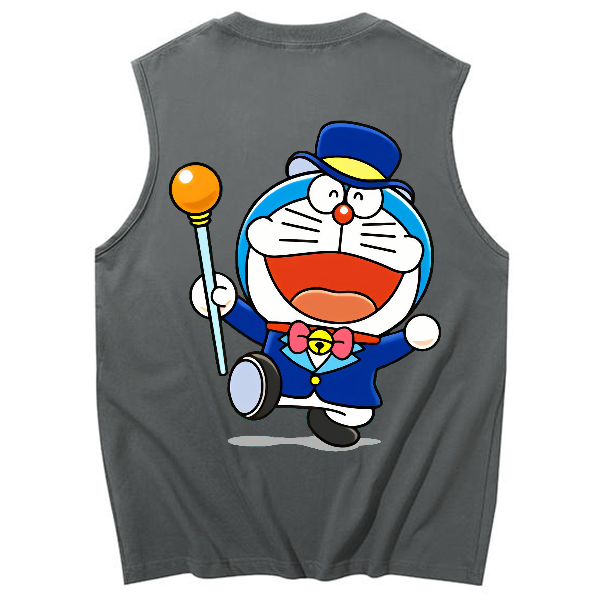 （画像用） ドラえもん Doraemon コットン100％タンクトップ（背面プリント）